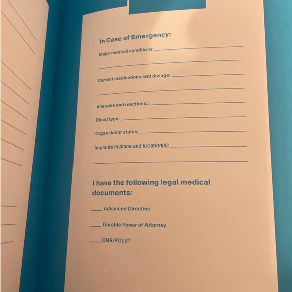 My Health Record Notebook - Picture 2 of 6